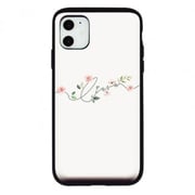 ci06821302-01-ip78se2 [スライドミラーICケース VERTICAL FLOWER 01 iPhone 7/8/SE（第2世代）用]