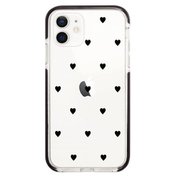 ci04832502-01-ip78 [ブラッククッションバンパーケース SWEET BLACK HEART 01 iPhone 7/8用]
