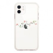 ci06802501-01-ip78 [ホワイトクッションバンパーケース LINE FLOWER 01 iPhone 7/8用]
