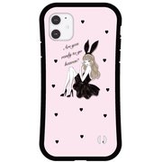 ci02612601-01-ip13 [グリップケース BLACK BUNNY 01 iPhone 13用]