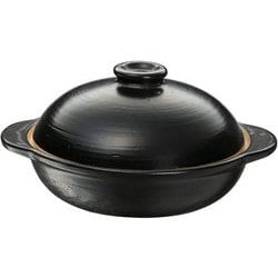デリッシュライフ 陶器 焼きいも 鍋 21cm 4218