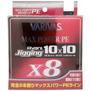 アバニ ジギング10×10マックスパワーPE X8 300M 6号