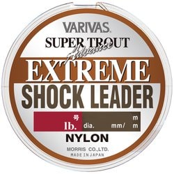 スーパートラウトアドバンスエクストリームショックリーダー30M 4LB （1）