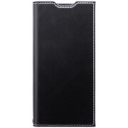 AQUOS sense6 SH-54B/SHG05/AQUOS sense6s SHG07 用 薄型PUレザーフラップケース「PRIME」 ブラック LP-21WQ1PRIBK