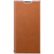 AQUOS sense6 SH-54B/SHG05/AQUOS sense6s SHG07 用 薄型PUレザーフラップケース「PRIME」 キャメル LP-21WQ1PRICA