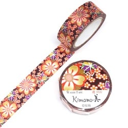 菊桜梅 マスキングテープ 幅15mm×7m巻 GR-2033