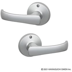 取替用レバーハンドル TKレバー 空錠 シルバー DT1-1M-MS（60）