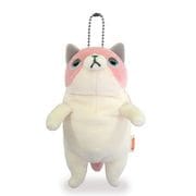 MONE-0088PS もちねこ ボールチェーン付ぬいぐるみ MINI パステルカラー サクラ [キャラクターグッズ]