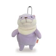 MOKW-0088PL もちかわうそ ボールチェーン付ぬいぐるみ MINI パステルカラー ラベンダー [キャラクターグッズ]
