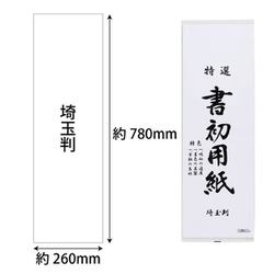ヨドバシ.com - あかしや AKASHIYA 書初め用紙 埼玉判 20枚入り