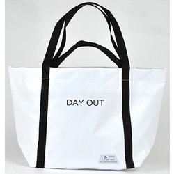 DO-001 WH [DAY OUT ビーチ-Wハンドルトートバッグ ホワイト]