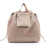 21531-11607 [リサイクルPET3WAYバッグ/A4対応 ベージュ]