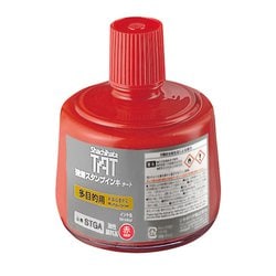 TAT（タート） 強着スタンプインキ 多目的用 大瓶 赤 STGA-3-R