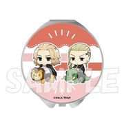東京リベンジャーズ コンパクトミラー ほっぷいんver. 佐野万次郎＆龍宮寺堅 [キャラクターグッズ]