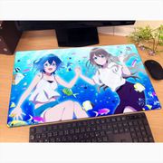 白い砂のアクアトープ ラバーマット くくる＆風花 [キャラクターグッズ]