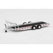 MGTAC15 1/64 カーキャリアトレーラー タイプA シルバー [ダイキャストミニカー]