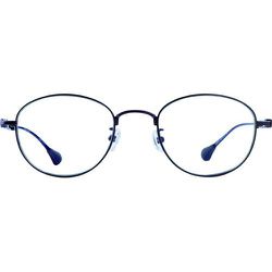 ブルーライトカット リーディンググラス HB-05 C1 +2.5 GUNMETAL SHIRRING