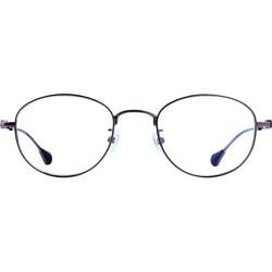 ブルーライトカット リーディンググラス HB-05 C2 +2.0 BROWN SHIRRING