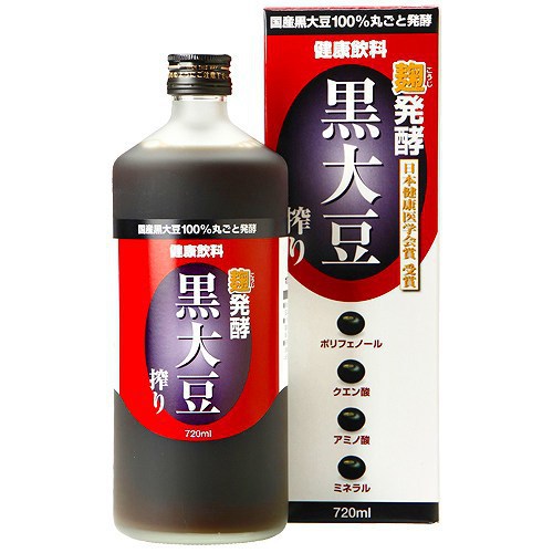 堤酒造麹発酵黒大豆搾り 720ml [健康飲料]Ω