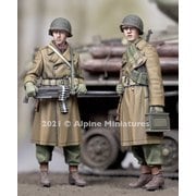 AM35295 1/35 ミリタリーフィギュア WWIIアメリカ陸軍M1919MG射撃チーム 冬 [組立式プラスチックモデル]
