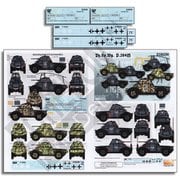 D356290 1/35 ミリタリー用デカール WWII ドイツP204（f）装甲車 パナール178 [プラモデル用品]