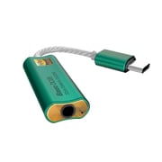 3.5mm ステレオミニ USB-DACアダプタ グリーン DC05GR