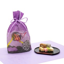 常盤堂雷おこし本舗 江戸いろは味六宝 40g×2袋