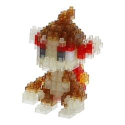 NBPM_087 nanoblock（ナノブロック） ポケットモンスター ブリリアントシャイニング Ver. ヒコザル [ブロック玩具]
