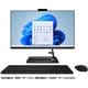 IdeaCentre AIO360/23.8型/AMD Ryzen 3 5300U プロセッサー/メモリ8GB/SSD512GB（PCIe NVMe/M.2）/Windows 11 Home 64bit（日本語版）/Microsoft Office Home ＆ Business 2021/ブラック F0G10047JP