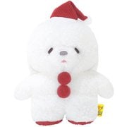 P-7982 ふわふわたっとん ぬいぐるみ Sサイズ サンタ うさぎ WH [キャラクターグッズ]