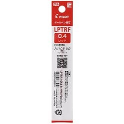 ゲルインキ ジュースアップ 多色専用 替芯 0.4mm レッド LPTRF-10S4-R