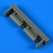 QIC32286 1/32 ディティールアップパーツ 九三式 中間練習機滑油冷却器 2個入（童友社用） [プラモデル用パーツ]