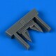 QIC48997 1/48 ディティールアップパーツ F-4B ファントムII 垂直尾翼空気取入口 2個入（タミヤ用） [プラモデル用パーツ]