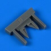 QIC48997 1/48 ディティールアップパーツ F-4B ファントムII 垂直尾翼空気取入口 2個入（タミヤ用） [プラモデル用パーツ]