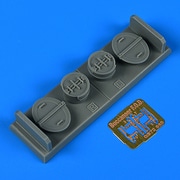 QIC72669 1/72 ディティールアップパーツ ブラックバーン バッカニア FODカバー （エアフィックス用） [プラモデル用パーツ]