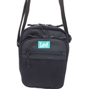 320-3683 ブルー [LEE（リー） ショルダー PRAY タテ型ショルダーバック 軽量 ロゴ刺繍 メッシュポケット]