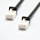 ヨドバシカメラオリジナル LANケーブル CAT6A（カテゴリ6A）準拠 爪の折れないハードタイプ より線 7m ブラック CAT6AH-7BK