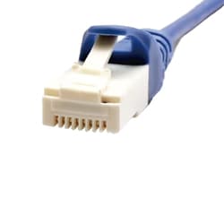 ヨドバシカメラオリジナル LANケーブル CAT6A（カテゴリ6A）準拠 爪の折れないスリムタイプ（ケーブル径3.8mm） より線 10m ブルー CAT6AS-10BL