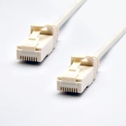 ヨドバシカメラオリジナル LANケーブル CAT6A(カテゴリ6A)準拠 爪の折れないスリムタイプ より線 10m ホワイト CAT6AS-10WT