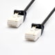 ヨドバシカメラオリジナル LANケーブル CAT6A（カテゴリ6A）準拠 爪の折れないスリムタイプ より線 30m ブラック CAT6AS-30BK