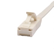 ヨドバシカメラオリジナル LANケーブル CAT6A（カテゴリ6A）準拠 爪の折れないフラットタイプ（ケーブル幅6×1.5mm） より線 7m ホワイト CAT6AF-7WT