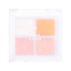 フォーユーツー アイシャドウパレット #02 DUST OF SNOW EMM02