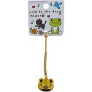 かえるのピクルス 顔鈴チャーム ゴールド [キャラクターグッズ]