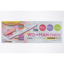 ヨドバシ Com 不二ラテックス Fuji Latex Wo Man Check ウー マン チェック 妊娠検査薬 2回用 第2類医薬品 妊娠検査薬 通販 全品無料配達