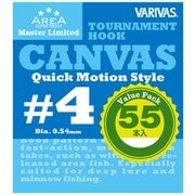 マスターリミテッドトーナメントフック キャンバス バリューパック #4