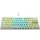 ゲーミングキーボード コンパクト光学 RBG VULCAN TKL Pro 英語配列 テンキーレス ホワイト ROC-12-642