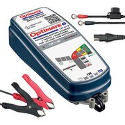 オプティメート6 Ampmatic搭載 Ver.3 全自動バッテリー充電器(ワニ口クリップ、車両側ケーブル付属) TM-367