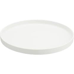 Stone プレート 直径約29cm 白マット ホワイト 日本製 36F365-07