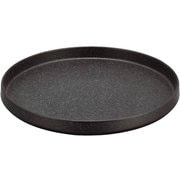 NATSUME プレート 直径約24cm ブラック 日本製 36K369-06