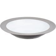 Bake ナチュラル プレート 直径約21×深さ3.7cm ホワイト 日本製 36K378-10